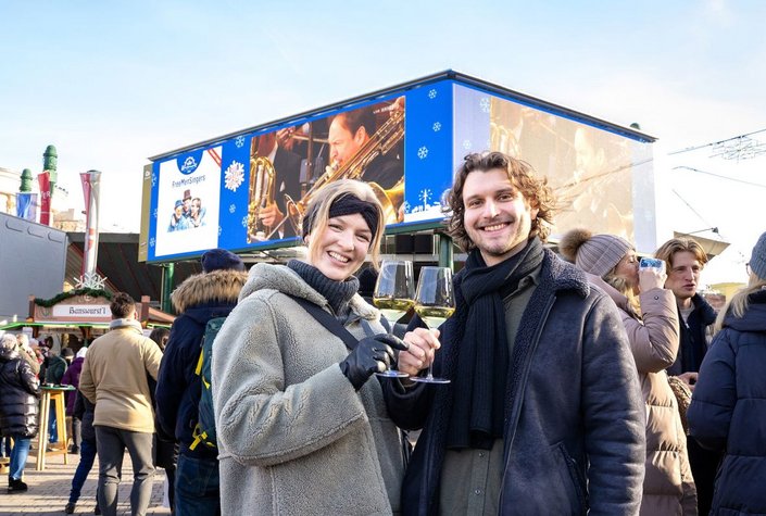 Wintermarkt am Riesenradplatz - Prater