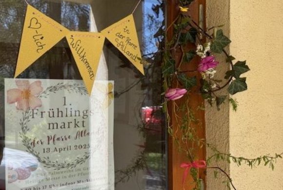 Frühlingsmarkt der Pfarre Alland