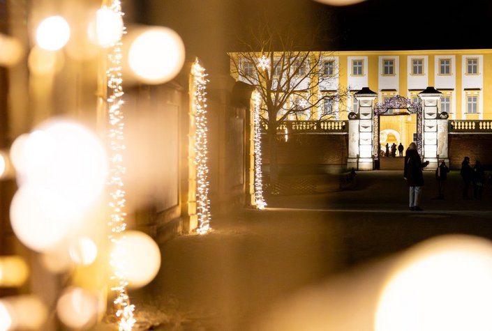 Weihnachtsmarkt auf Schloss Hof