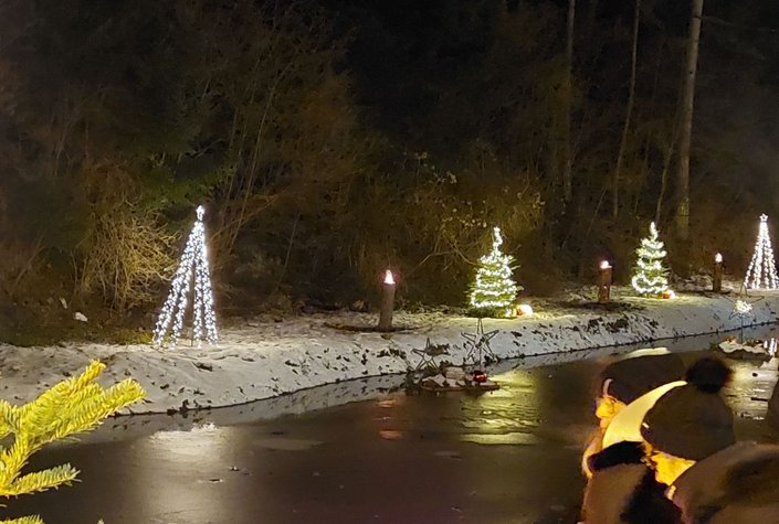 Advent in der Johannesbachklamm