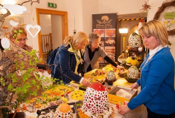 Osterausstellung auf Schloss Leiben