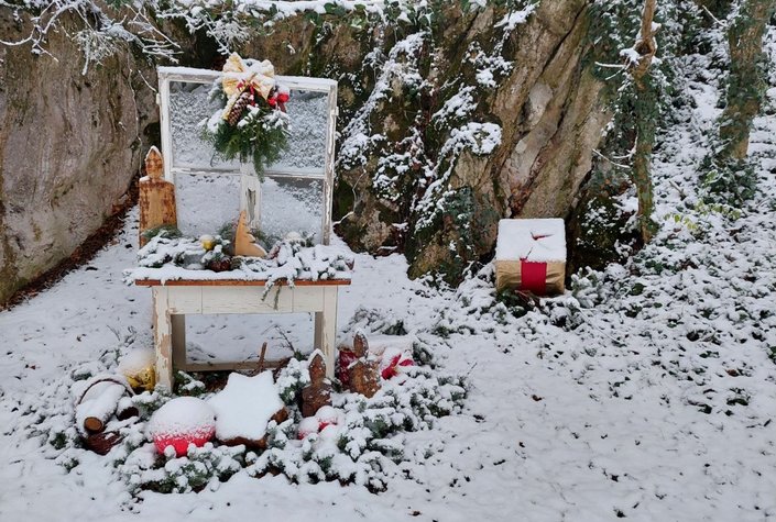Advent in der Johannesbachklamm