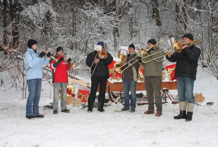 Advent in der Johannesbachklamm